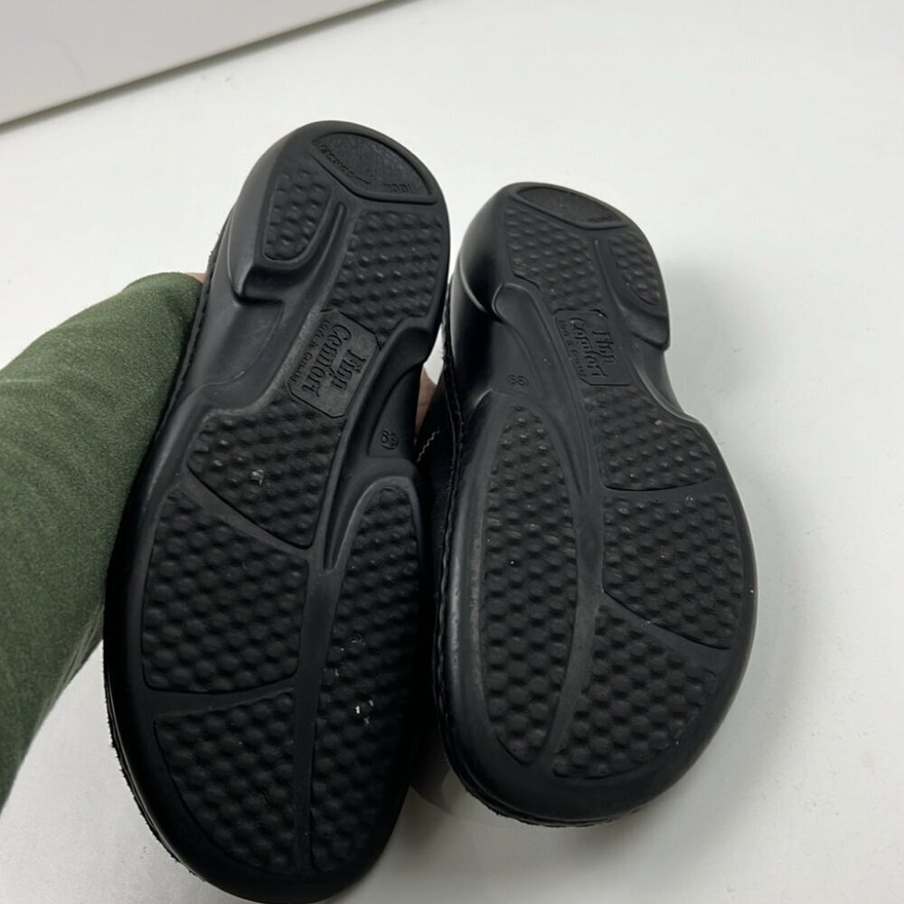 Finn Comfort Women's Black leather Sansibar Sandals Size 39 - Picture 8 of 12
